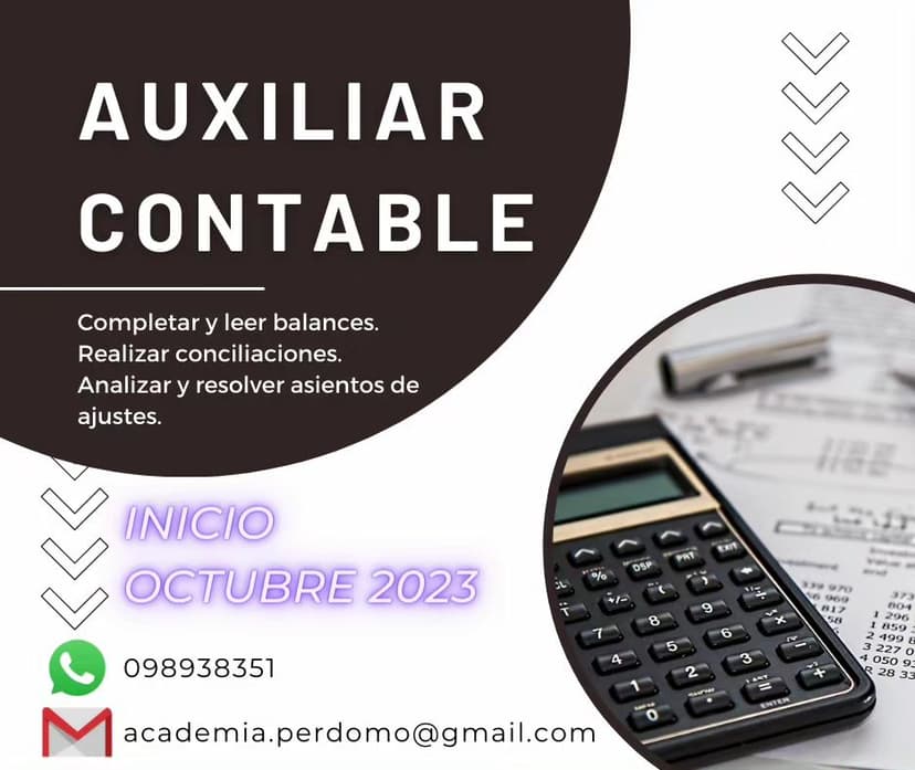 Auxiliar Contable